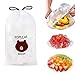 Produktbild 150 Stück Frischhaltebeutel, Elastische Frischhaltebeutel, Wiederverwendbarer Dichtungsbeutel Lebensmittelabdeckung, Universal-Küchenver Packungssiegel Frischhaltebeutel