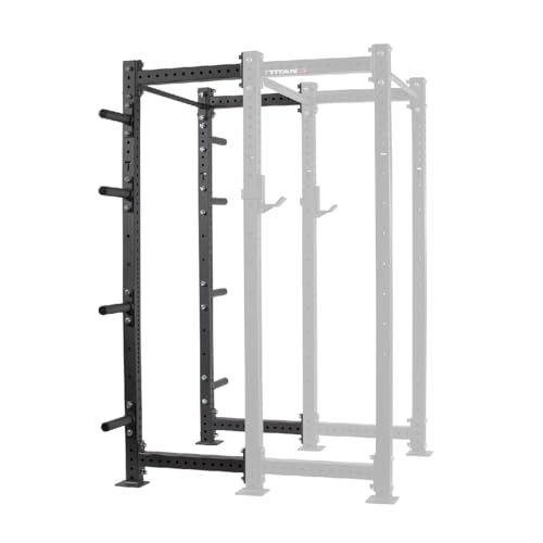 Titan Fitness X-3 Series Tall Bolt Down 24-in. D Extension Kit 90-in. H
