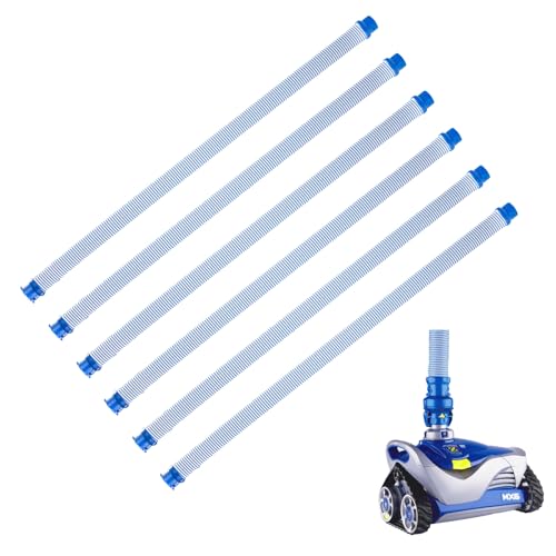 6 Pack Pool Cleaner Hose Replacement Kit for Mx6 Mx8 R0527700 Pool Vacuum Twist Lock Hose Replacement Parts Single length 39 inches (6pack) (6ppack-4)