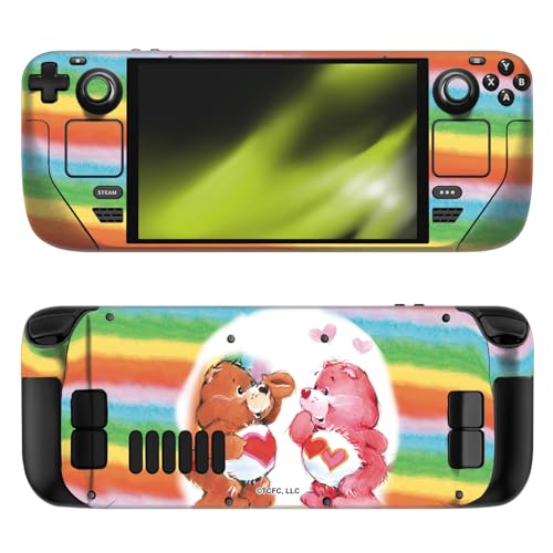 Skin vinyle Care Bears pour Steam Deck OLED motif classique officiel
