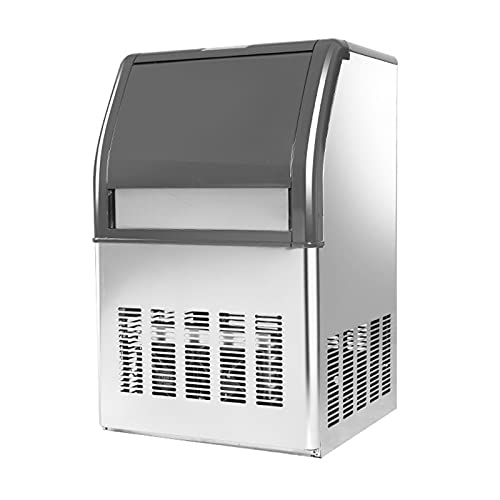 MHGD Arbeitsplatten-Eismaschine, weiches EIS, tragbarer Eiswürfelbereiter, Arbeitsplatte, Eismaschinen aus Edelstahl…