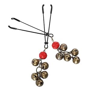 HEALLILY 2Pcs Non Piercing Tepelklemmen Vintage Bell Borst Clip Tepel Stimulator Bdsm Terughoudendheid Gereedschap Sex Flirten Speelgoed Voor Mannen Vrouw
