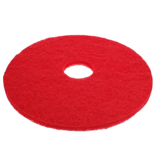 Tampon de polissage portable YARNOW rouge pour redonner de l'éclat aux sols
