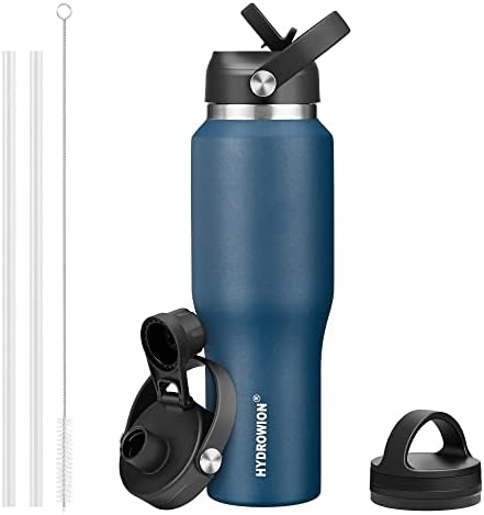 HYDROWION 32oz Stainless Steel Water Bottle(Cold for 48 Hrs, Hot ...