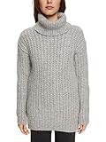 ESPRIT Damen 112EE1I320 Pullover, 044/LIGHT Grey 5, M