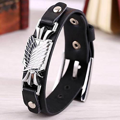 AOT Survey Corps Charm Shingeki no Kyojin Wrist Bracelet - Image 5