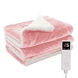 Cette couverture chauffante conforme aux normes européennes de sécurité pour les appareils électriques : certification CE, prise européenne standard (prête à l’emploi sans adaptateur), protection intégrée contre la surchauffe et mécanisme d’arrêt automatique. En cas de températures anormales ou à l’expiration de la minuterie, elle s’éteint automatiquement pour prévenir tout risque. Grâce à sa praticité, son design attrayant et sa couleur rose, elle est également une excellente idée de cadeau pou