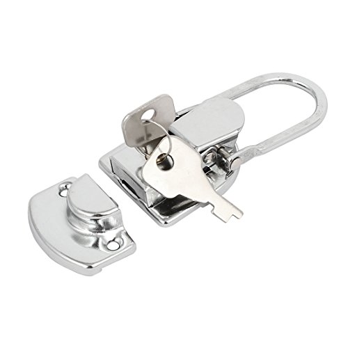 Sourcingmap Valigia valigetta metallica chiusura a...