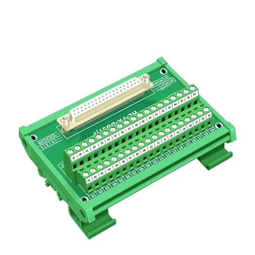 Module d'interface DB37 pour montage sur rail DIN et connexion D-Sub rapide
