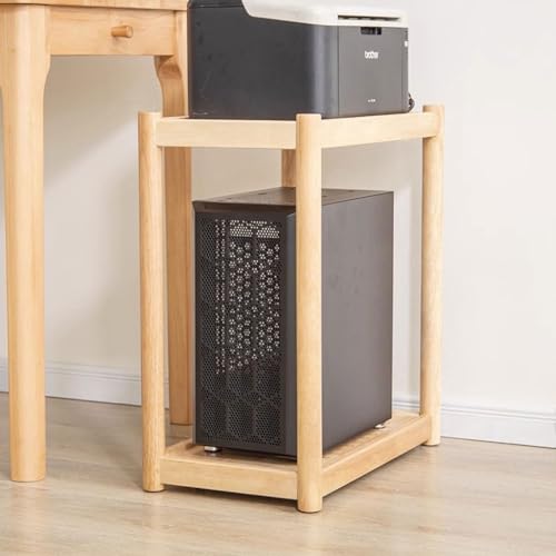 Soporte para CPU Multi-Capa con Base de Piso, Bandeja Móvil para Torre de PC miniatura 3