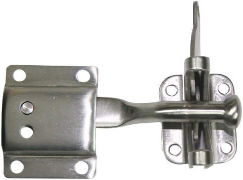 Ultra Hardware 35941 Auto Adjust Gate Latch, Stainless Steel