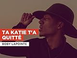 bobby solo gelosia  Ta Katie t\'a quitté nello stile di Boby Lapointe