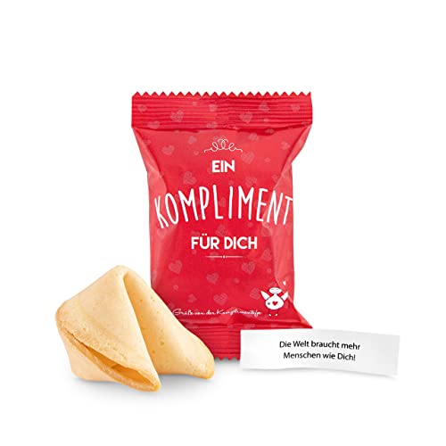 Glückskekse Ein Kompliment für Dich 15 Stück Glückskekse Kompliment...