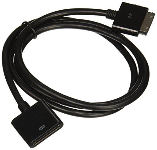 GooDGo Dock Extension Cable, 3' Male to Female Dock Extender Cord for iPod iPhone 4 4S iPad 2 3, Works for Audio with Bose Sounddock Sony Ihome & Other Docking Station, 2 Piece 266778