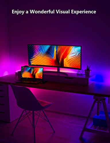 Image of DAYBETTER Led Strip Lights 100ft, RGB Color Changing Led Strips with 44 Keys Remote Control for Room, Bedroom, Suitable for Home Decor, Living Room, Kitchen, Home Party Decoration, 24V