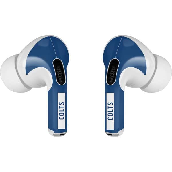 Skinit Decal Audio Skin Compatible with AirPods Pro 2nd Gen - Officially Licensed NFL Indianapolis Colts Blue Performance Series Design