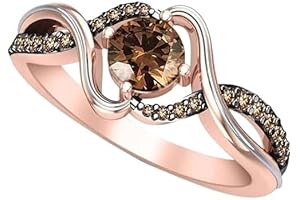 Finecreation Champagne Diamond Ring: A Promise of Elegance and Unwavering Love