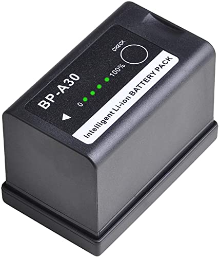 Hubei 14.4V 3100mAh BP-A30 Batterie de Remplacement pour Canon EEOS C300 Mark II