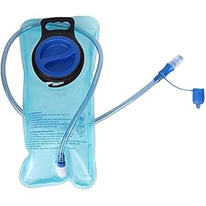 KARLOR 2L Poche Hydratation, poche a eau Portable Vessie d’hydratation Poche a Eau Sacs à Dos d’hydratation Sacs d’hydratation Reservoir pour la randonnée, vélo, la randonnée et Le Camping