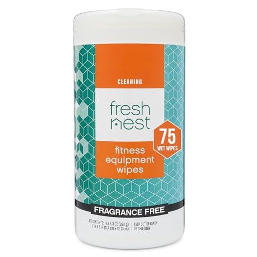 Fresh Nest Fitness Equipment Cleaning Wipes Pack