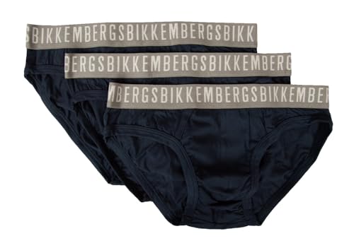 Caleçons élastiques Bikkembergs lot de 3 slips en coton respirant