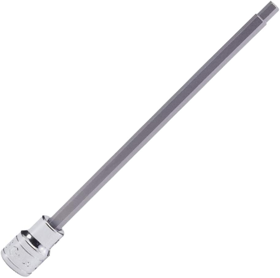 Genius Tools 1/2" Dr. 1/4" Hex Bit Socket 190mmL - 408+3716