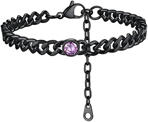 ChainsHouse Cuban Link Anklets for Women Men Stainless Steel Feet Jewelry Ankle Bracelets