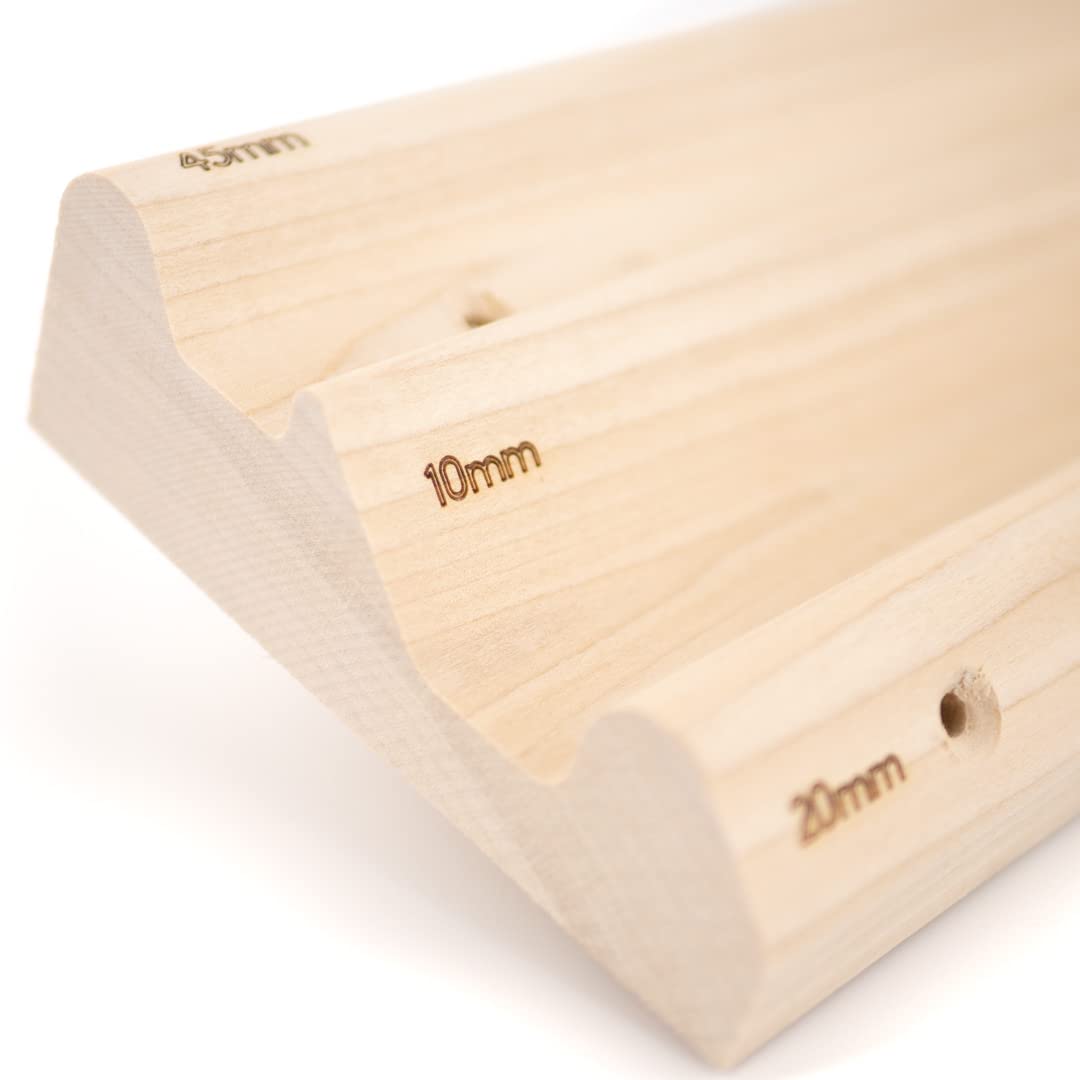 Lattice Training Entramado Triple peldaño Hangboard, Unisex, Madera, Talla única