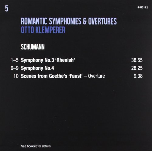 Otto Klemperer - Romantic Symphonies