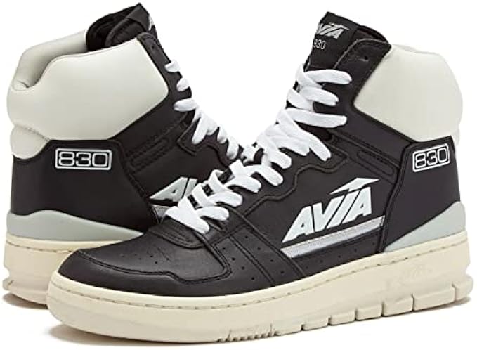 Avia 830 Men’s Basketball Shoes, Retro Sneakers for Indoor or Outdoor, Street or Court, Sizes 8 to 13