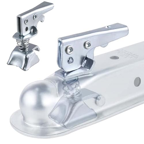 トレーラータング | 50mm ヘビーデューティ 交換用カバー | 安全カプラーラッチ | 日常 アウトドア ガレージ ガレージ 自動車向け