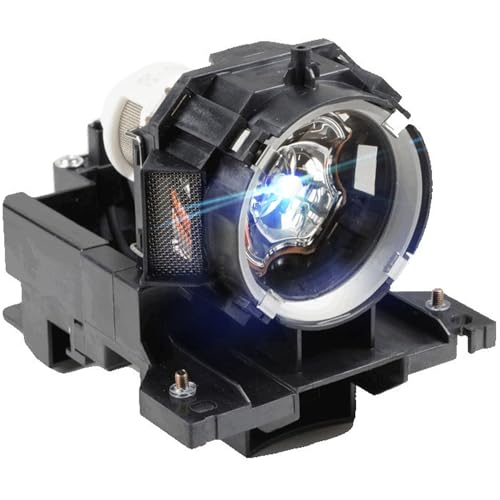 QUJXU DT00771/RLC-021/78-6969-9893-5 Replacement Lamp Bulb with Housing for HITACHI CP-X505,CP-X605,CP-X608 for Ask C445,C445+ for VIEWSONIC PJ1158 for 3M X90/W Projector Lamp