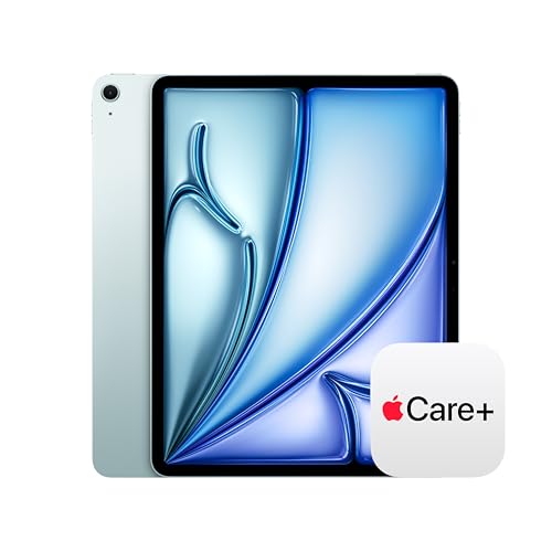 Apple 13�C���`iPad Air�iM4�j�FLiquid Retina�f�B�X�v���C�A256GB�A12MP�t�����g/�o�b�N�J�����AApple N1�ɂ��Wi-Fi 7�ATouch ID�A������g����o�b�e���[ ? �u���[ + 2�N���� AppleCare