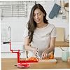 Potato Chip Slicer Potato Spiral Spiralizer for Veggies Stainless Steel Curly Fry for Potatoes Vegetable Zucchini Spiralizer Noodle Maker for Home & Kitchen