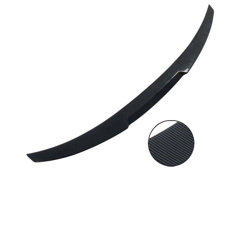 Becquet coffre voiture sans perçage pour Série 3 F30 F35 noir