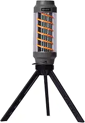 BASK Lanterna de Bolso Ultra‑Mini e Potente – 76 g, Bateria 800 mAh (até 15 h), 4 Modos (20–200 LM), Tripé e Gancho, USB‑C, IPX6 – Cabe no Bolso ou Chaveiro (Verde)