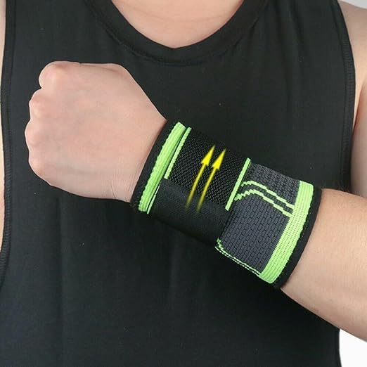Piercell Sports Wrist Band Wrist Supporter for Gym Wrist Band for Men Women With Adjustable Straps - Unit pic-1 Wrist Wrap Gym Accessories for Men Hand & Wrist Support Brace Straps for Gym (Sports Wrist Pad 1 pair)-image-35