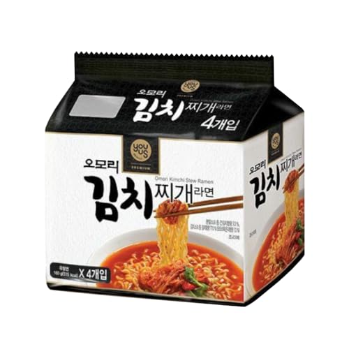 [オモリ] キムチチゲ ラーメン 160ｇ 韓国ラーメン キムチ 辛い 即席ラーメン [並行輸入品] (1個, キムチチゲ)のサムネイル