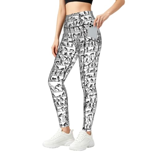 Pantalones de yoga holgados EnkzpoHen contra la presión de los leggings comunes