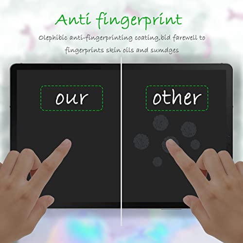 Vatkyc Galaxy Tab S6 Screen Protector, Screen Protector For Samsung Galaxy Tab S6/Tab S5E 10.5 Inch, Bubble Free Ultra-Thin Anti-Scratch Clear Hd 9H Hardness Tempered Glass Protective Film(3 Pack) #TOP5