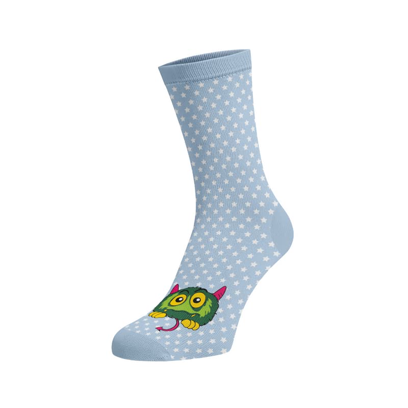 mankey.inMankey Cute Monster Men Crew Socks SIZE : 6UK