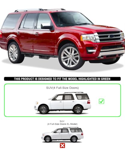 Barras laterales 6.5in acero inoxidable APS para SUV Ford miniatura 2