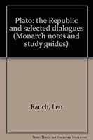 Plato: the Republic and selected dialogues B0007F2X62 Book Cover