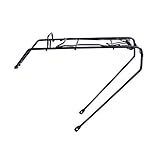 schwarz, Rundstahl Büchel Gepäckträger für Kinderräder 16-20\