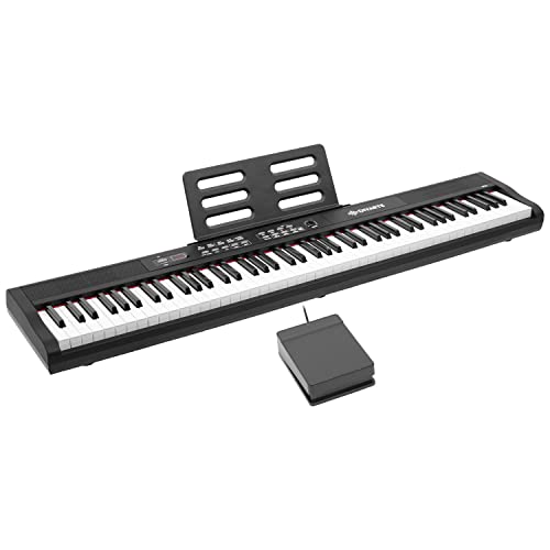 Piano Numérique Divarte DP35 Piano 88 Touches semi-lestées Haut-parleurs intégrés. 900 sons, 700 rythmes, 110 songs… - Les Beatles, Paul McCartney, John Lennon, RIngo Starr, George Harrison Piano Numérique Divarte DP35 Piano 88 Touches semi-lestées Haut-parleurs intégrés. 900 sons, 700 rythmes, 110 songs…