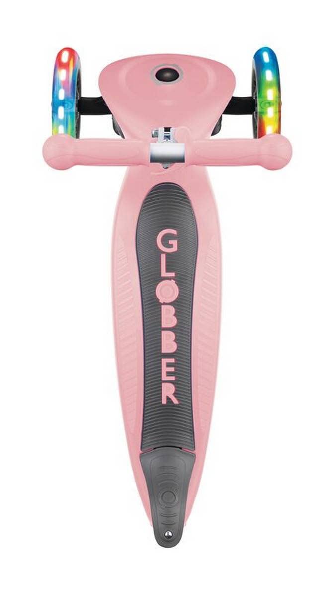 GLOBBER GO-UP Foldable Lights Tricycle 3 en 1, 120/80 mm, ABEC 5, 3 Roues, Hauteur réglable, Roues LED