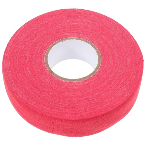 Red Hockey Stick Tape for Ice Hockey Handles, Cotton Grip