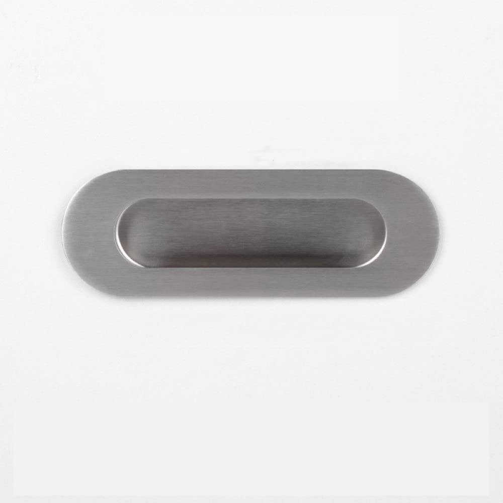Poignées de porte coulissantes argentées Youther en acier inoxydable élégant pour placard