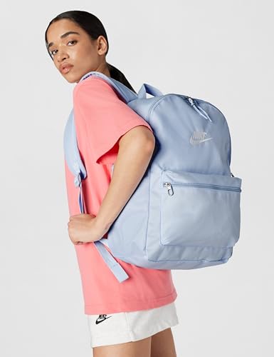 Nike Heritage Backpack, Hydrogen Blue/Hydrogen Blue/White, MISC