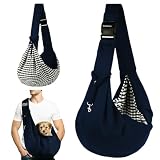 FainFun Reversible Bolsa de Transporte para Perro, Bolsa de Viaje para Mascotas,...